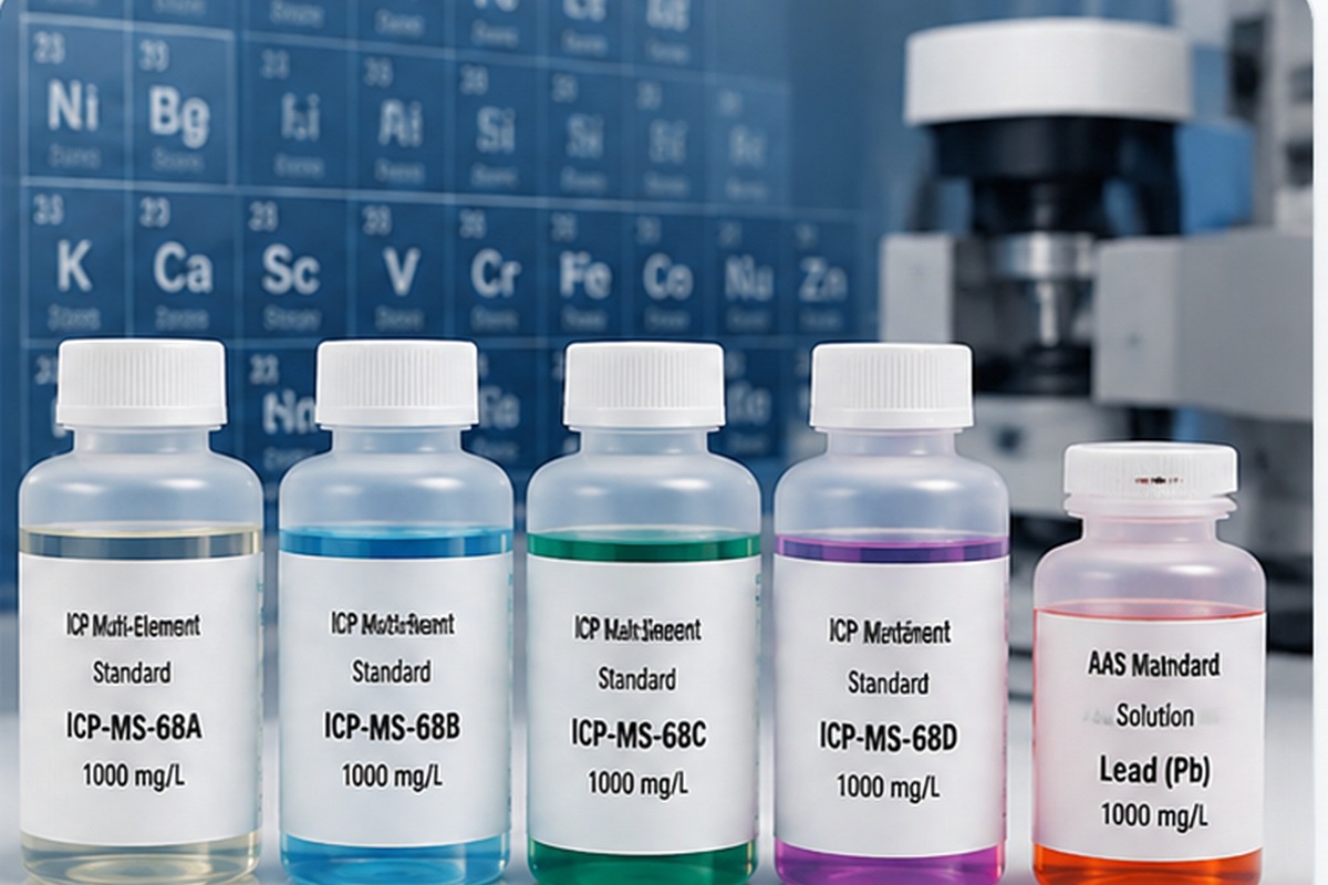 ICP, ICP-MS and AAS elemental standards